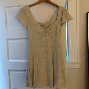 Abercrombie & Fitch Linen Blend Dress